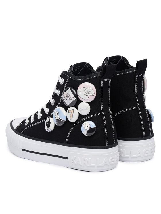 KARL LAGERFELD KARL LAGERFELD Кецове KL60459 Черен