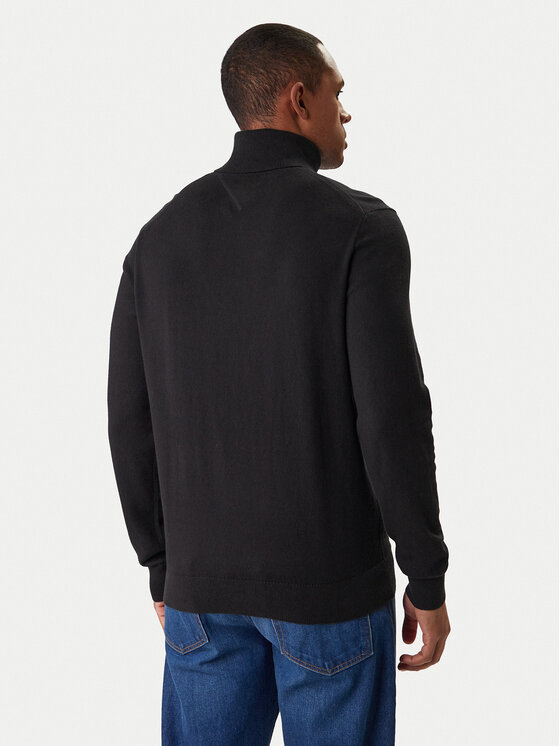 Tommy Hilfiger Tommy Hilfiger Ζιβάγκο Pima MW0MW28048 Μαύρο Regular Fit