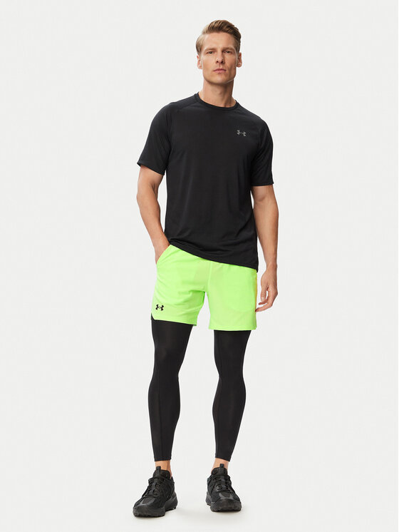 Under Armour Under Armour Pantaloncini sportivi Vanish Woven 6in 1373718 Verde chiaro Regular Fit