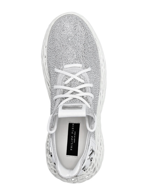 PHILIPP PLEIN PHILIPP PLEIN Sneakersy 557 Strieborná
