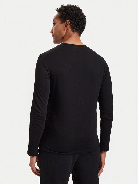 Emporio Armani Underwear Emporio Armani Underwear Longsleeve EM000382 AF25022 UC001 Чорний Slim Fit