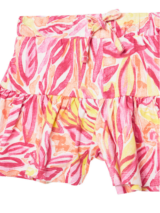 United Colors Of Benetton United Colors Of Benetton Szorty materiałowe 34VAG901X Różowy Relaxed Fit