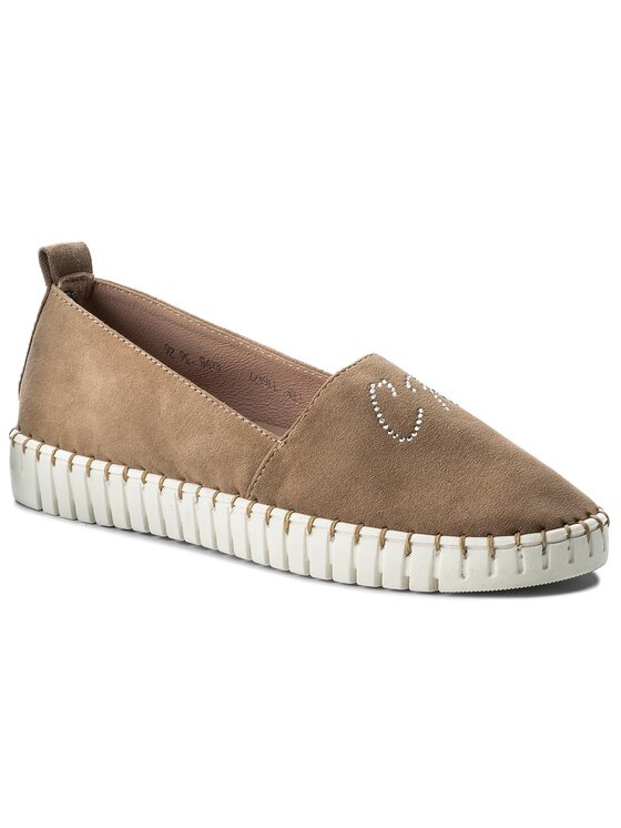 Scarpe basse B4289 Marrone