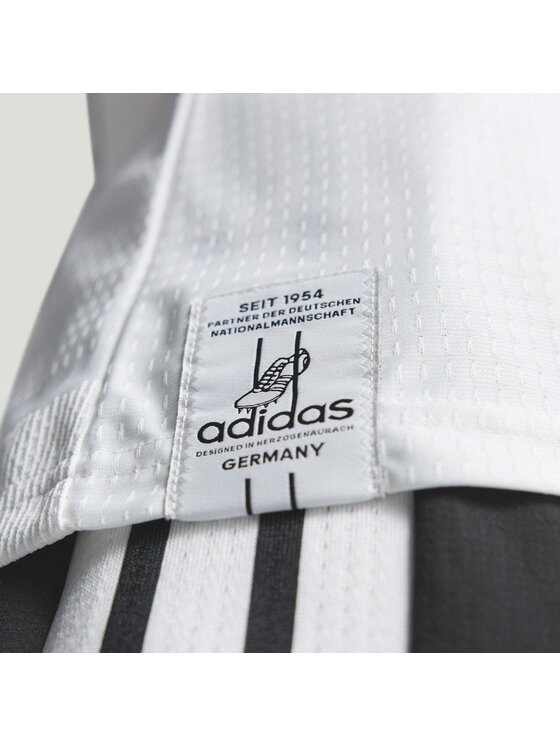 adidas adidas Koszulka techniczna Germany 26 Women's Team Home Authentic Jersey Biały Regular Fit