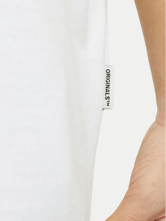 Jack&Jones Junior Jack&Jones Junior Majica Bushwick Blur 12263146 Bela Relaxed Fit