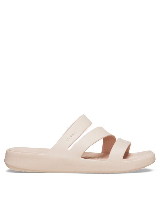 Crocs Damskie Klapki, rozmiar 39/40, Écru, Getaway Strappy 209587