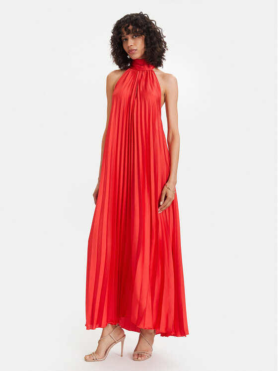 ACCESS FASHION ACCESS FASHION Večerna obleka 63-3316-357 Rdeča Relaxed Fit