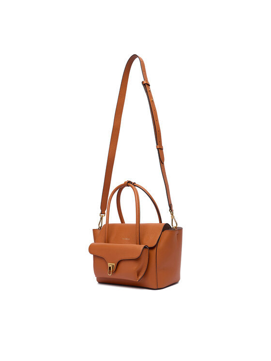 Coccinelle Coccinelle Ročna torba T8A Coccinelledouble Beat E1 T8A 18 02 01 Rjava