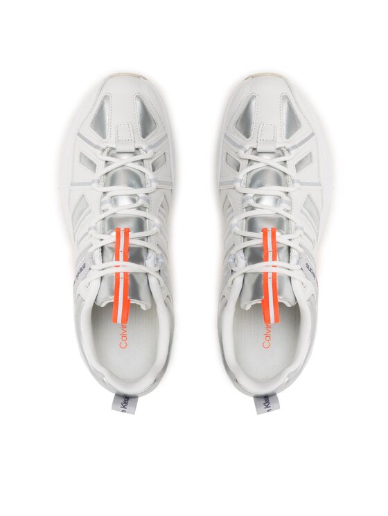 Calvin Klein Jeans Calvin Klein Jeans Tenisice Retro Tennis Laceup YM0YM00699 Bijela