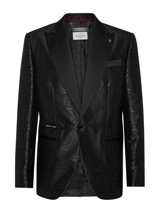 PHILIPP PLEIN PHILIPP PLEIN Giacca da abito 20667 Nero Fitted Fit