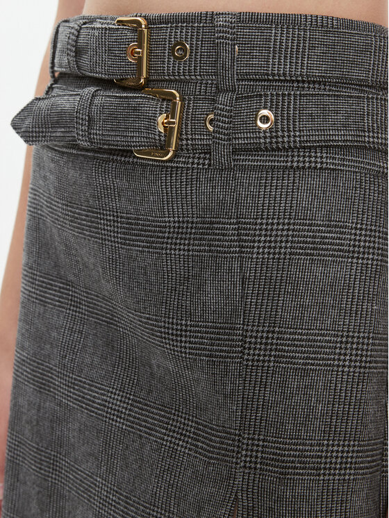 PINKO Pinko Φούστα midi Goldie 102296 A07P Γκρι Regular Fit