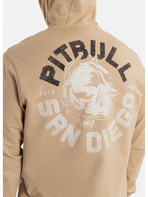PITBULL PITBULL Bluza AUTOMATIC Beżowy Regular Fit