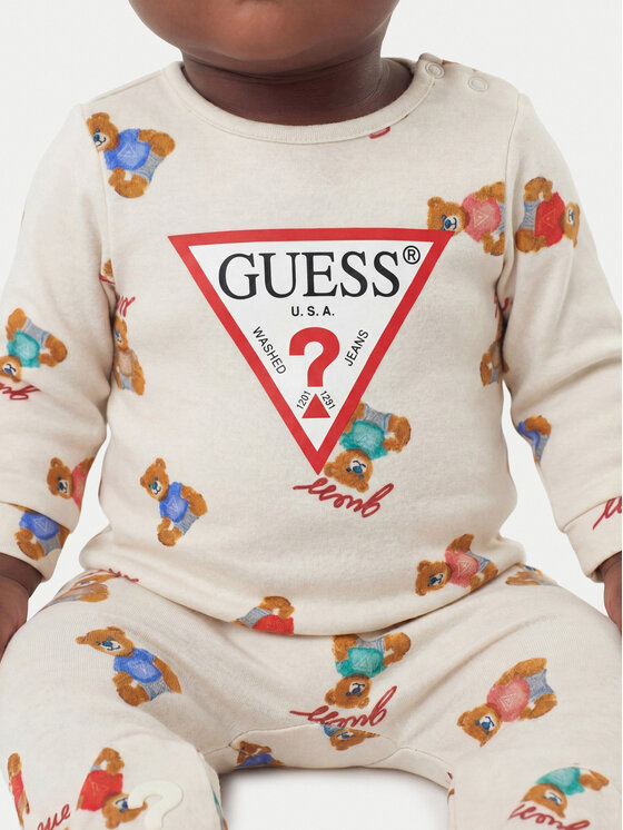 Guess Guess Pajac H6YG07 K4131 Kremowy