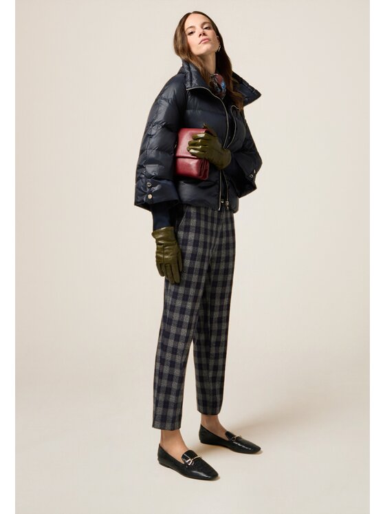 Oltre Oltre Pantaloni di tessuto P030R208965N0S3 Blu Regular Fit