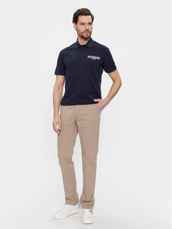 Napapijri Napapijri Chinosy Puyo NP0A4H1F Beżowy Slim Fit