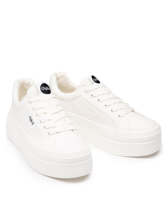 Buffalo Buffalo Sneakers Paired BN16304741 Bianco