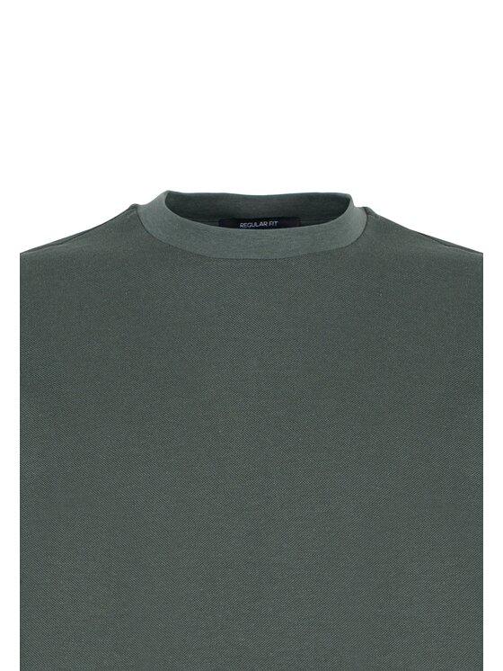 Colmar Colmar T-shirt 75207XH382 Verde Regular Fit