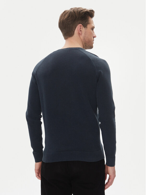 Aeronautica Militare Aeronautica Militare Sweter 251MA1556L560 Granatowy Regular Fit