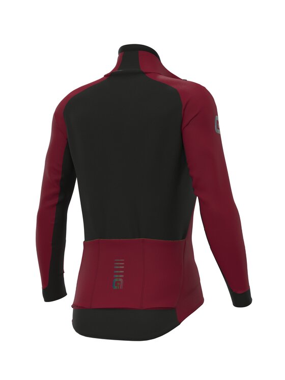 Alé Cycling Alé Cycling Kurtka softshell R-EV1 Future Warm Bordowy Regular Fit