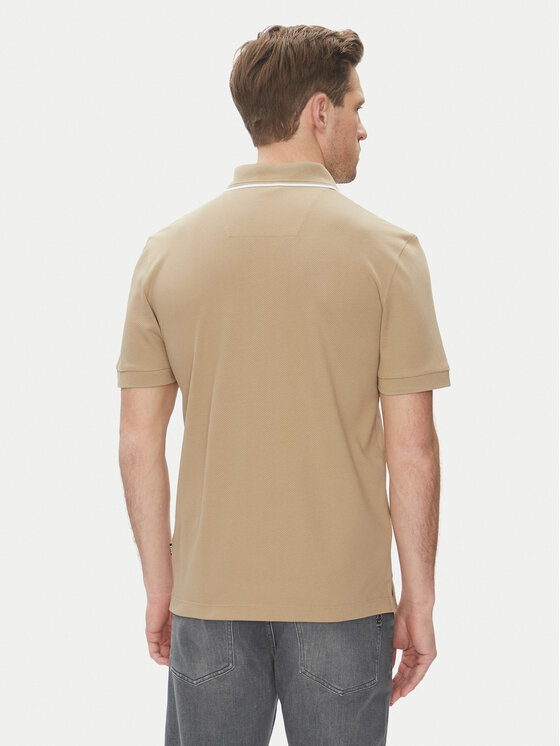BOSS BOSS Polo H-Prout 59 50527650 Beżowy Regular Fit