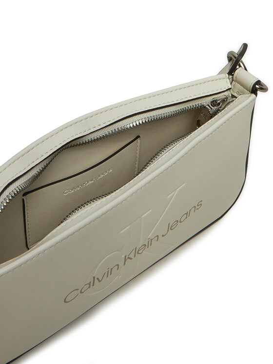 Calvin Klein Jeans Calvin Klein Jeans Handtasche Sculpted Shoulder Pouch25 Mono K60K610679 Beige