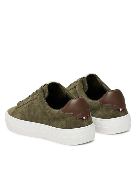 Tommy Hilfiger Tommy Hilfiger Tenisice Premium Dress Cupsole FM0FM05573 Kaki