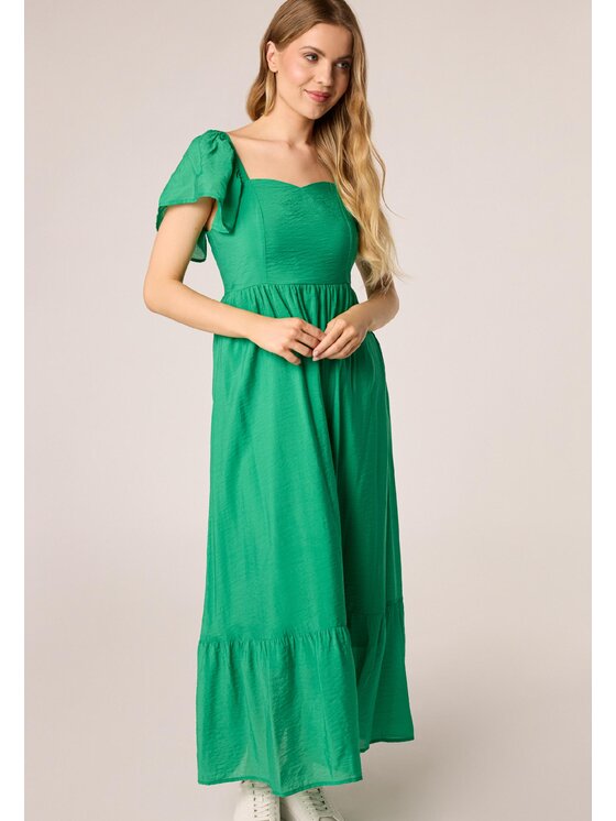 QUIOSQUE QUIOSQUE Každodenné šaty QUIOSQUE 4UD007903 Zelená Regular Fit
