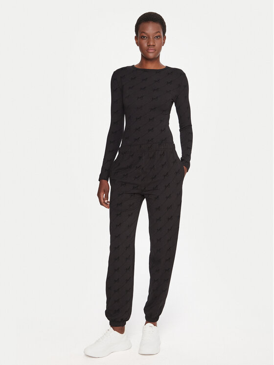 HUGO HUGO Боди Lokky 50549795 Черен Regular Fit