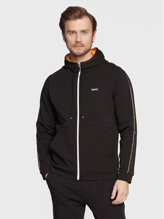 Boss Суитшърт Saggy 1 50477042 Черен Regular Fit
