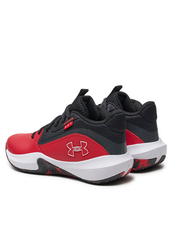 Under Armour Under Armour Buty do koszykówki Grade School UA Lockdown 7 3028513 Czerwony