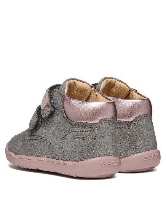 Geox Geox Laisvalaikio batai B Macchia Girl B164PC 07722 C1FK8 Pilka
