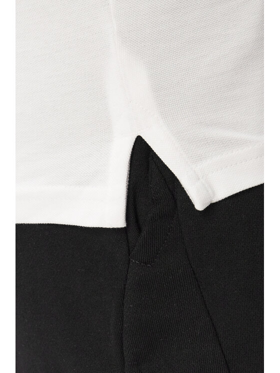 4F 4F Polo 4FWMM00TPTSM366 Biały Regular Fit
