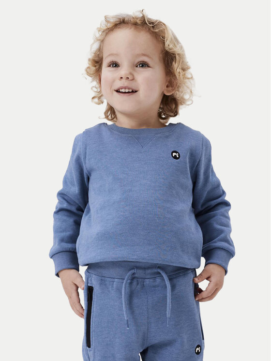 NAME IT Mikina 13220379 Modrá Regular Fit