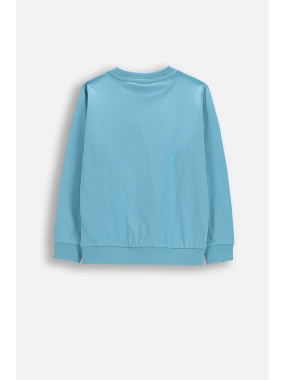 Coccodrillo Coccodrillo Longsleeve WC6143101MBK-014 Niebieski Regular Fit