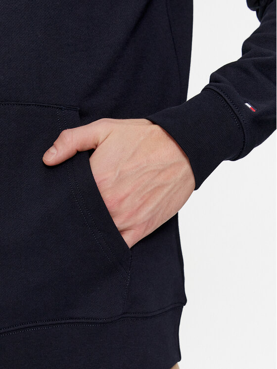 Tommy Hilfiger Tommy Hilfiger Bluza Arched Varsity MW0MW33644 Granatowy Regular Fit