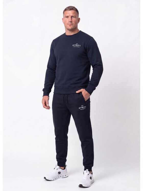 PITBULL PITBULL Bluza ARBOR Granatowy Regular Fit