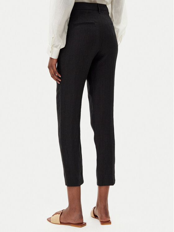 Marella Marella Chino nohavice Perugia 2513131192200 Čierna Regular Fit