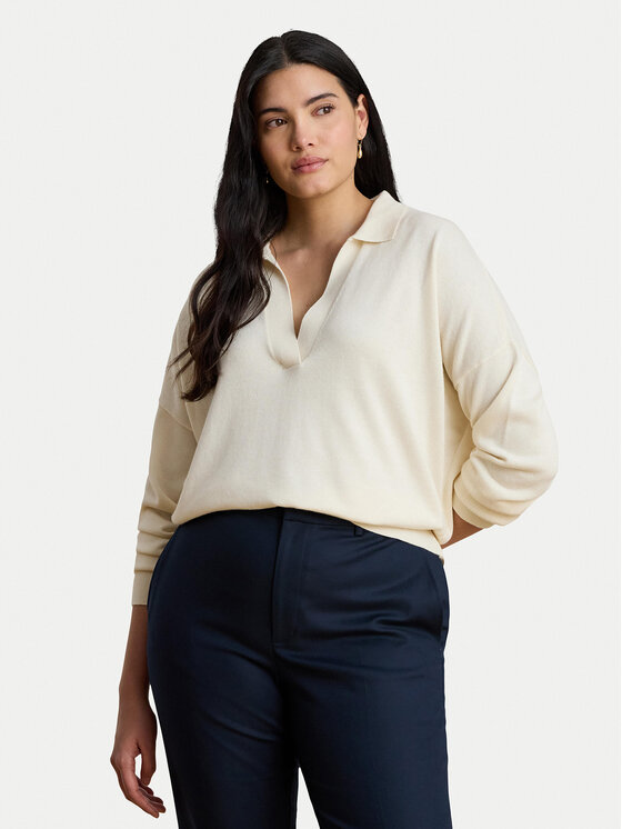 LAUREN RALPH LAUREN LAUREN RALPH LAUREN Kampsun 200P14056001 Kreemjas Regular Fit