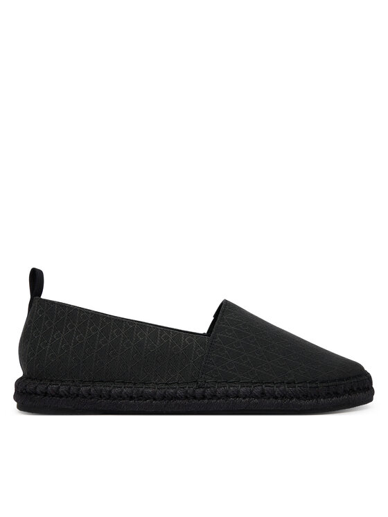 Calvin Klein Calvin Klein Еспадрили Espadrille Aop Cv HM0HM02231 Черен