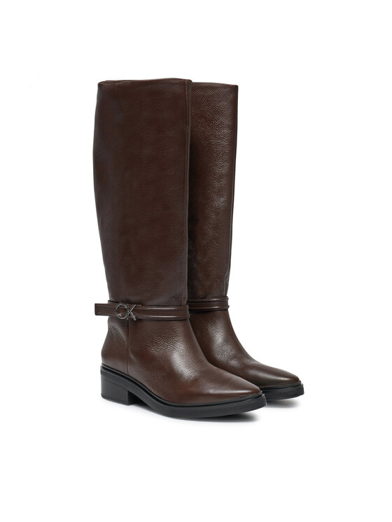Calvin Klein Calvin Klein Zimske čizme HW0HW02184 Smeđa