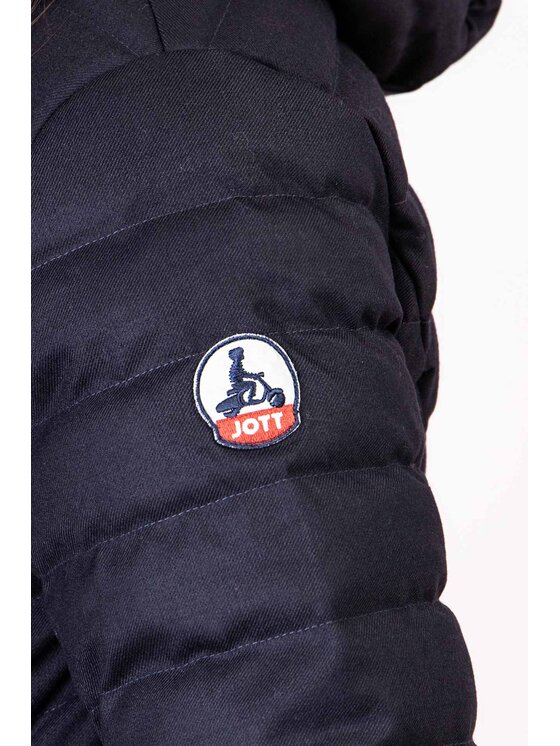 Jott Jott Kurtka puchowa Cloe Wool Granatowy Fitted Fit