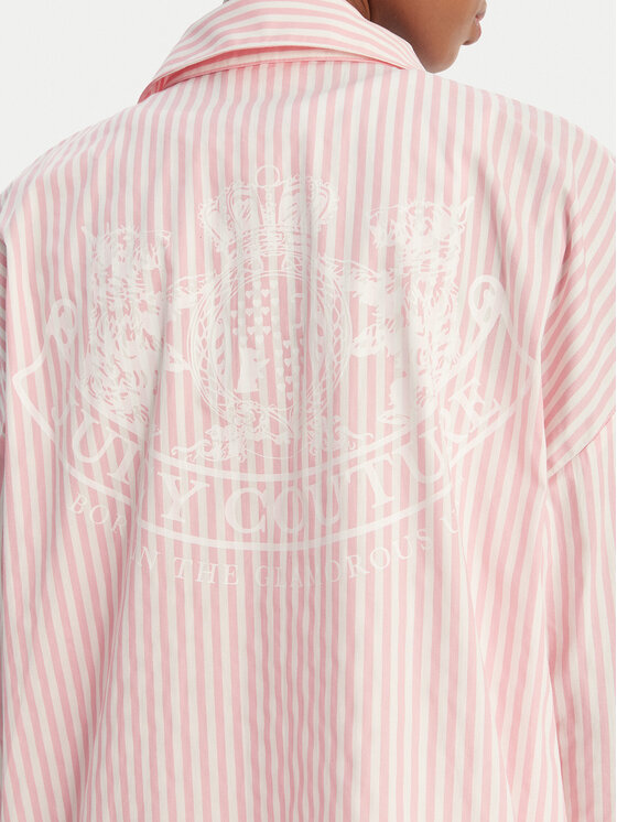 Juicy Couture Juicy Couture Marškiniai Dog Crest JCYPT126861 Rožinė Relaxed Fit