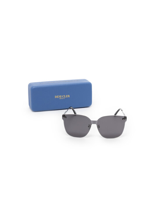 Deni Cler Milano Deni Cler Milano Okulary przeciwsłoneczne T-DC-P003-F2-34-90-1 Czarny
