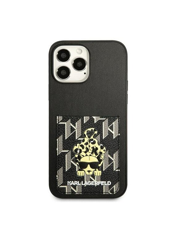 Etui na telefon KARL LAGERFELD, Czarne, iPhone 13 Pro Max