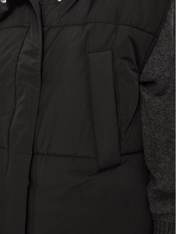ONLY ONLY Αμάνικο Μπουφάν 15292923 Μαύρο Regular Fit