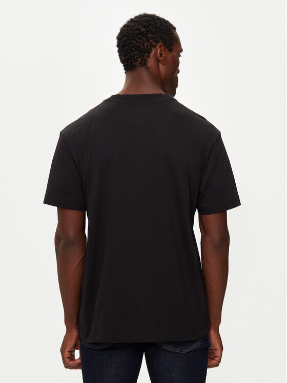 Calvin Klein Jeans Calvin Klein Jeans Majica Basketball Court J30J326869 Črna Regular Fit