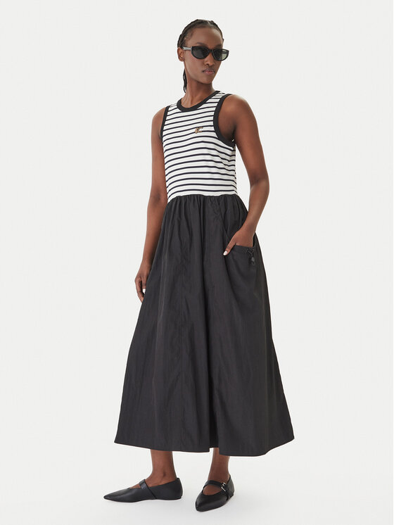 LOLA CASADEMUNT LOLA CASADEMUNT Φόρεμα καθημερινό LS2616151 Μαύρο Regular Fit