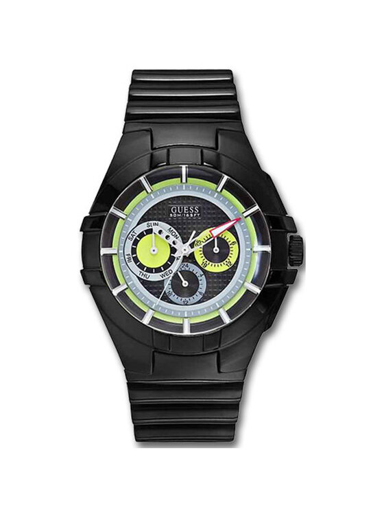 Guess Guess Hodinky W11171G1 Černá