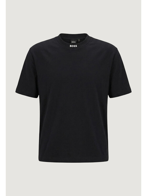 BOSS BOSS T-shirt Tee Collar 50562120 Crna Relaxed Fit