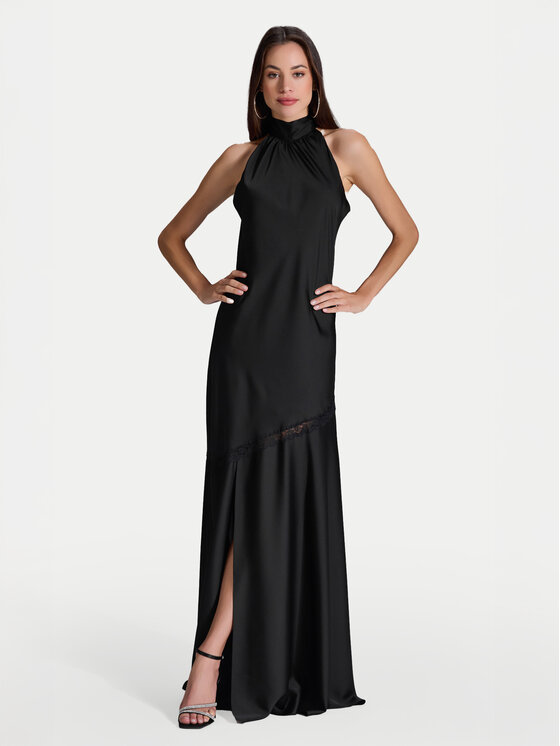 Swing Swing Φόρεμα βραδινό 5AH22200 Μαύρο Regular Fit